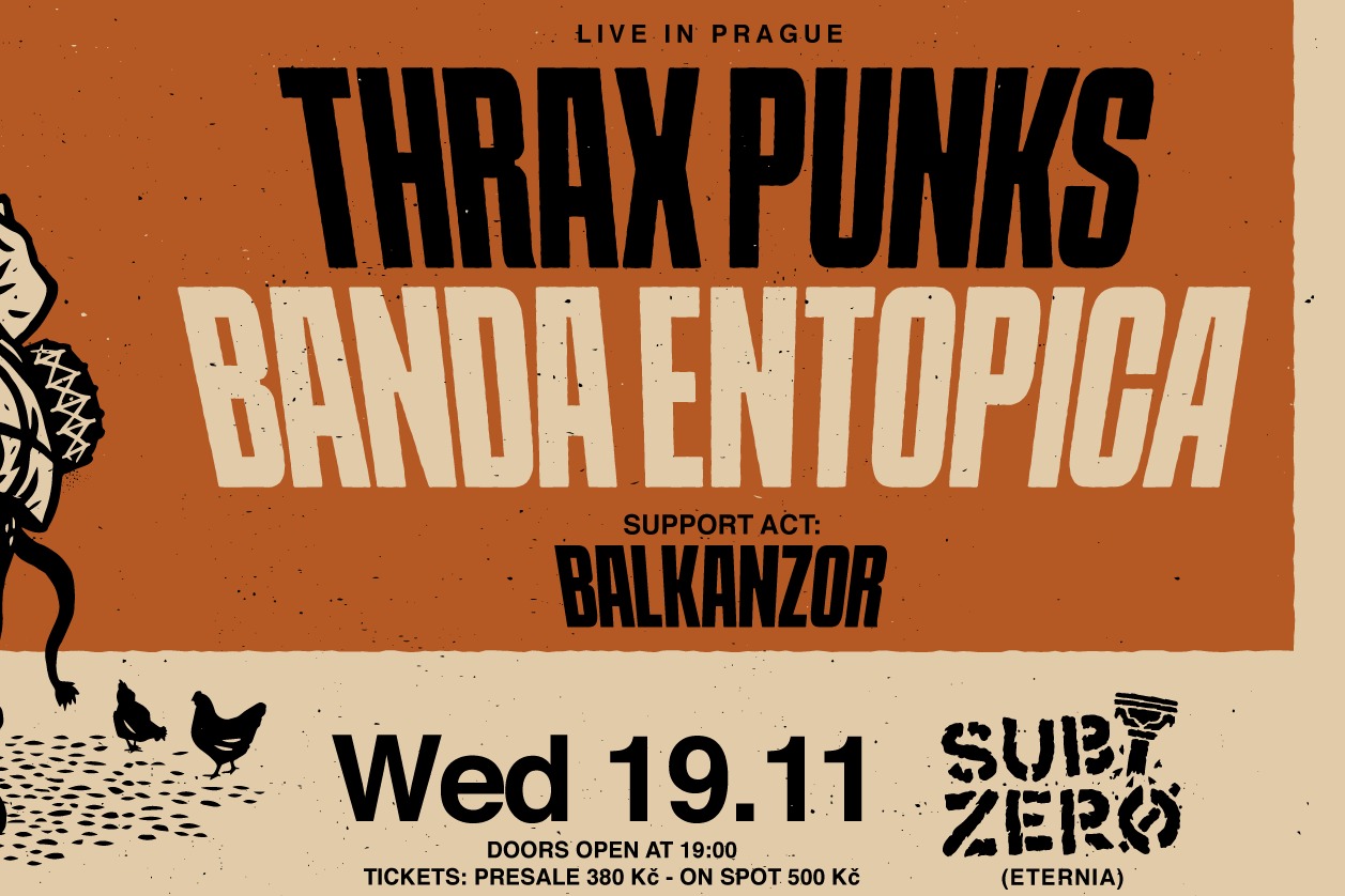 Thrax Punks + Banda Entopica + Balkanzor