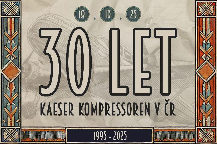 30 LET KAESER KOMPRESSOREN V ČR