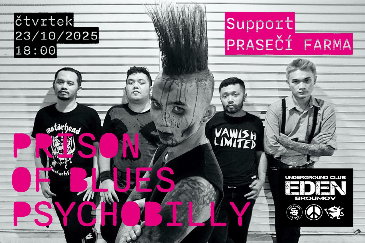Prison Of Blues psychobilly. Jediný koncert v ČR
