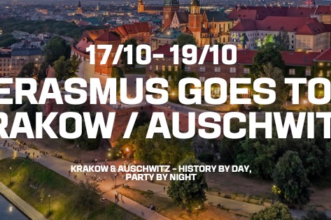 Erasmus goes to Krakow / Auschwitz  17/10 - 19/10