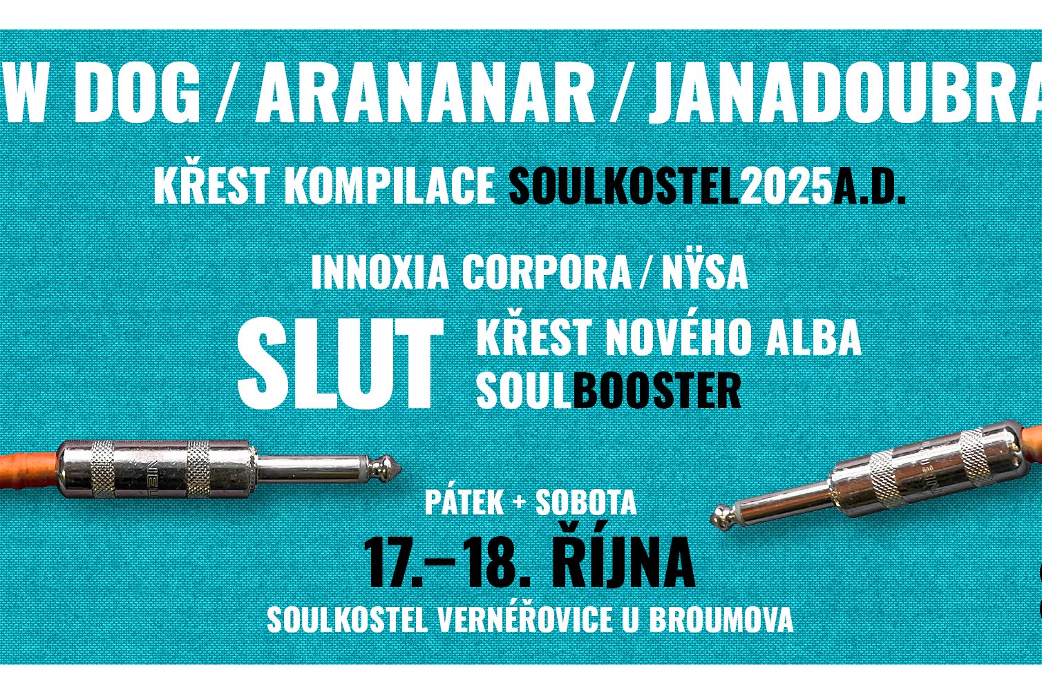 SOULKOSTEL 2025 AD (Slut, New Dog a další)
