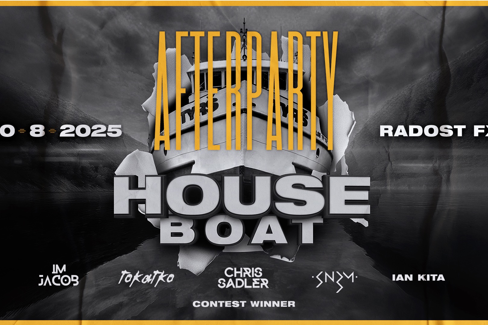 HOUSE BOAT AFTERPARTY