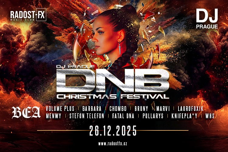 DJ PRAGUE DNB CHRISTMAS FESTIVAL