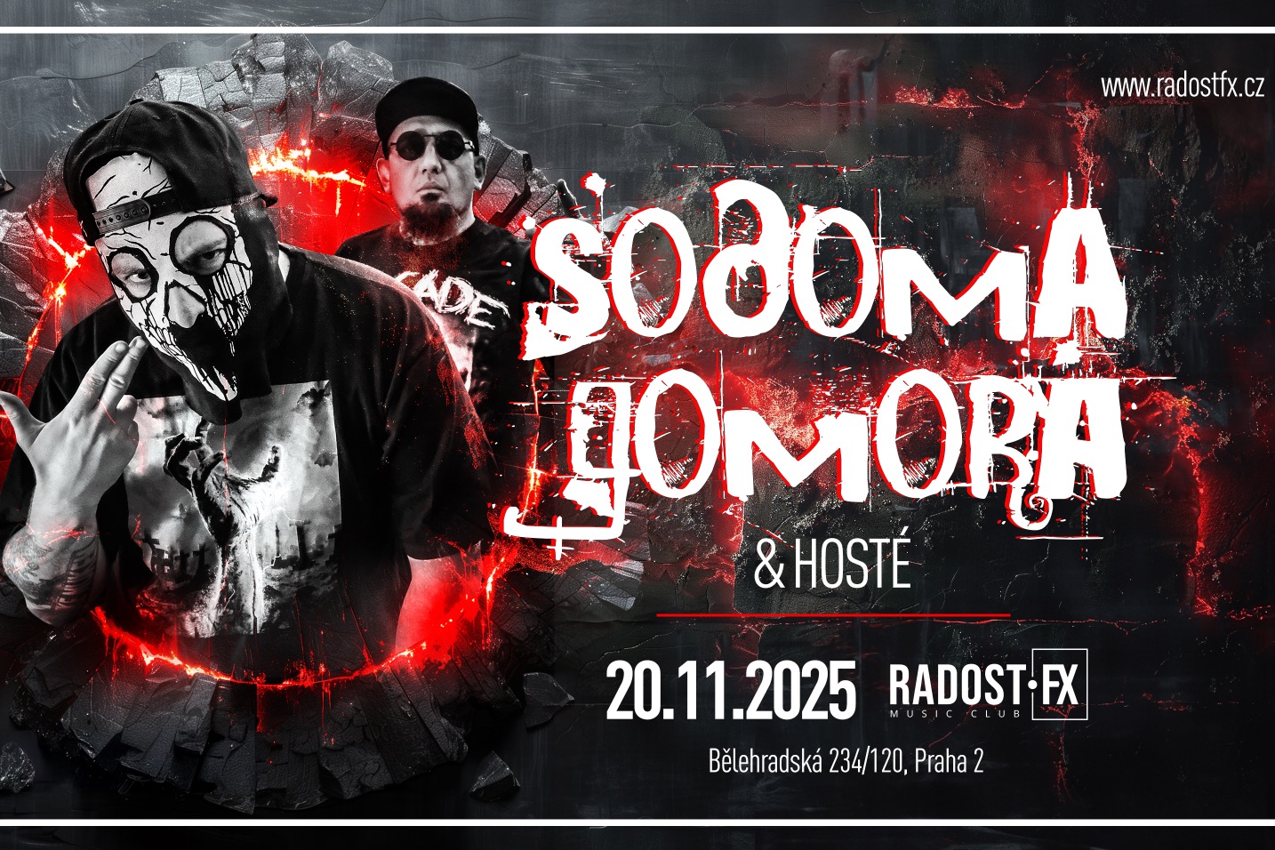 SODOMA GOMORA v Praze / Řezník & DeSade + hosté