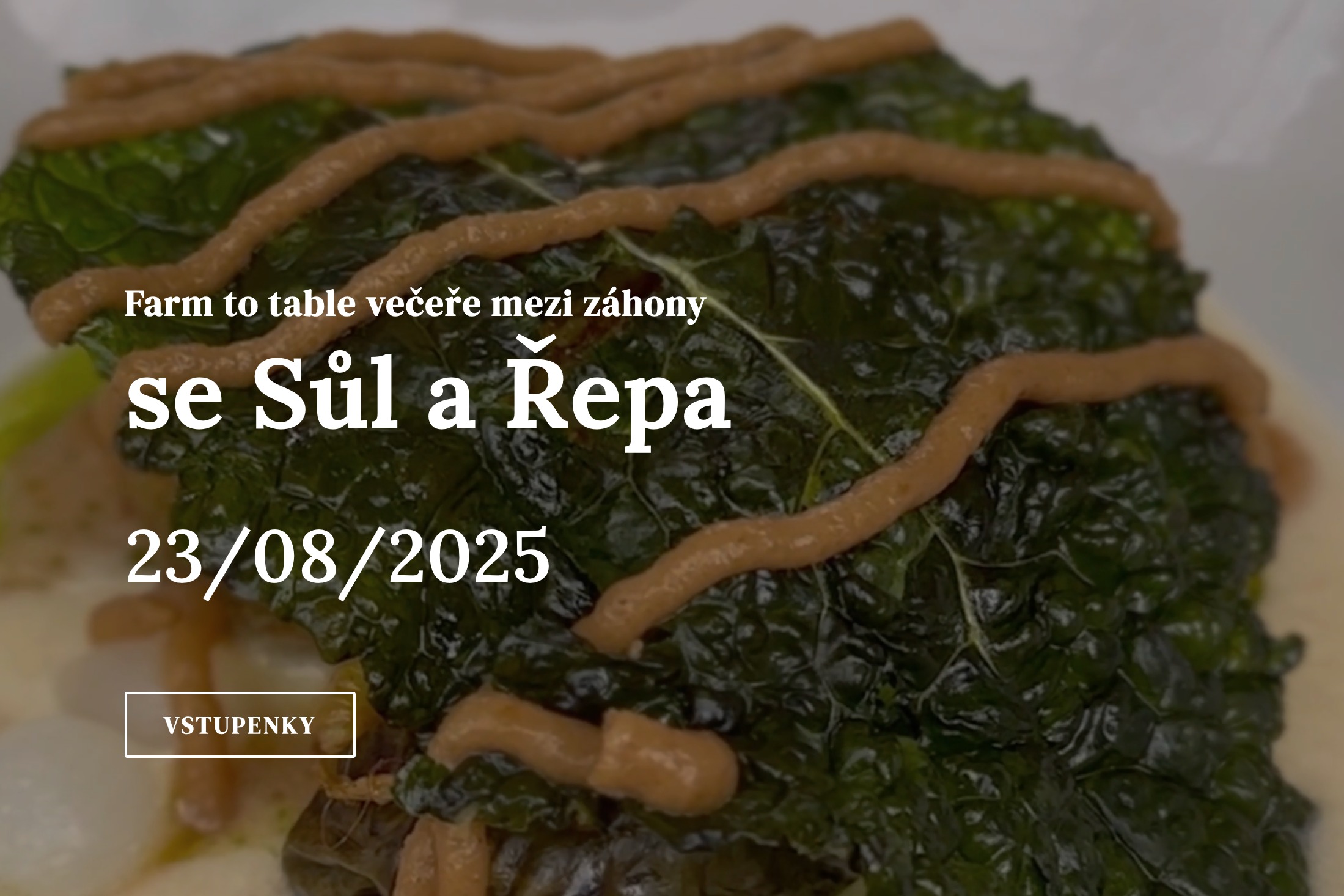 Večeře mezi záhony se Sůl a Řepa