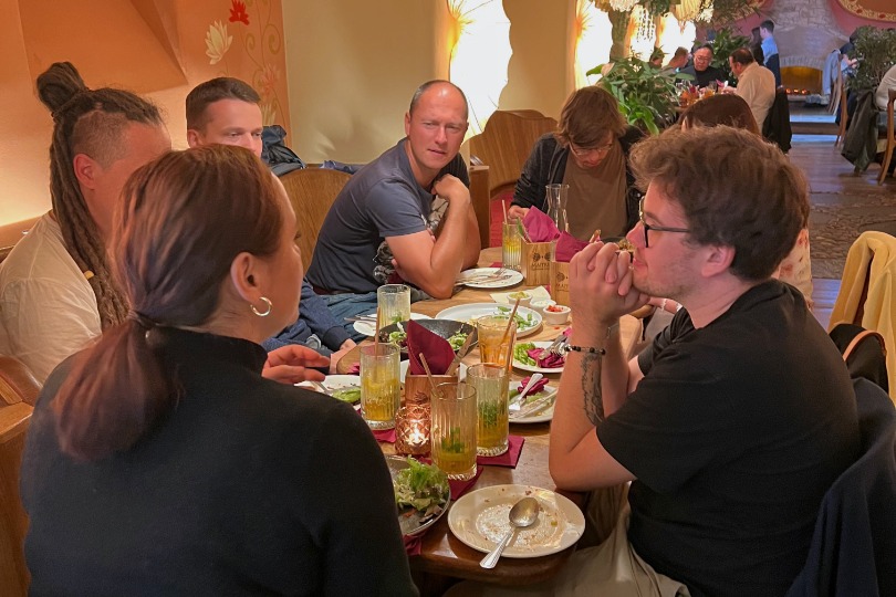 Sharing Dinner