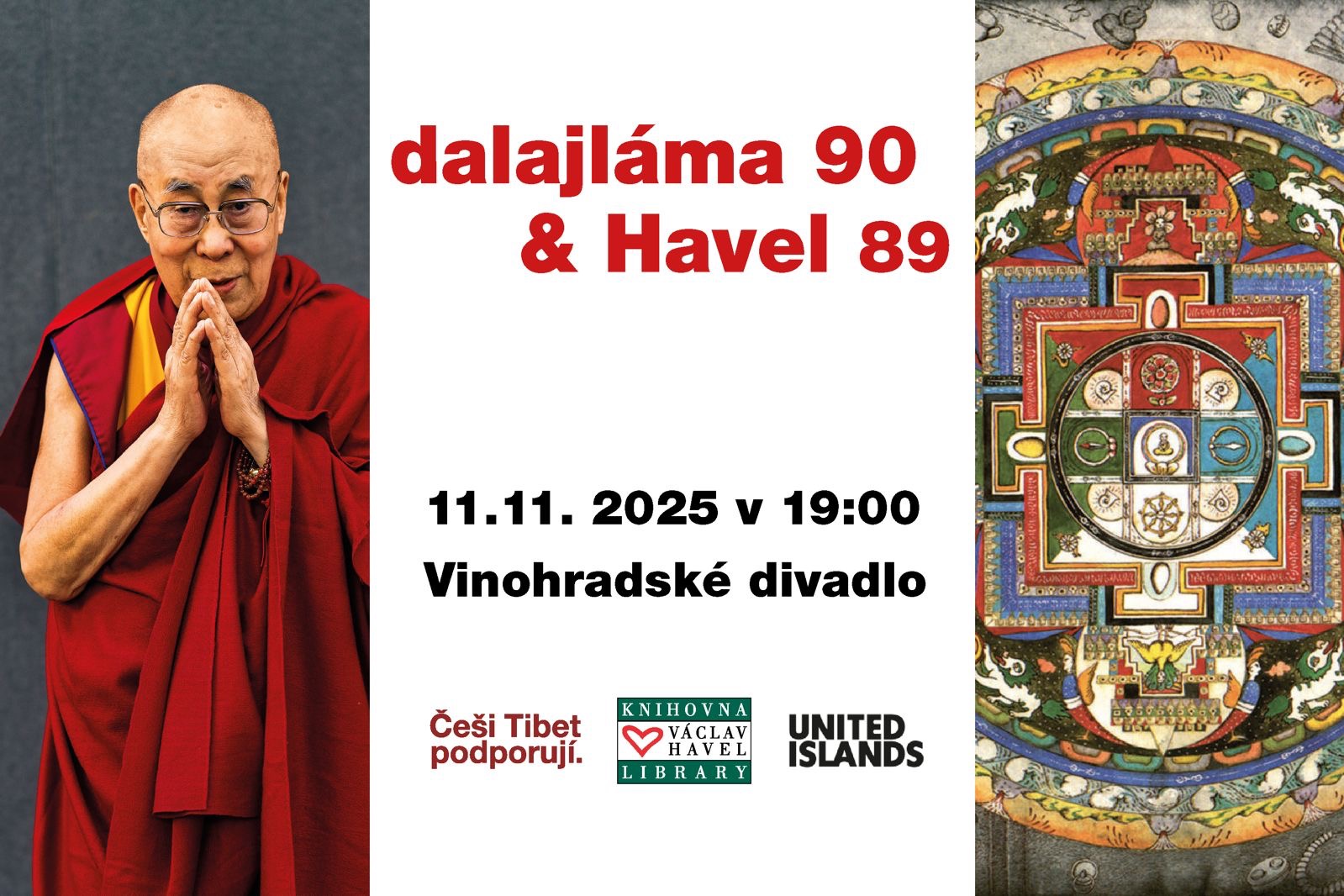 dalajláma 90 & Havel 89 