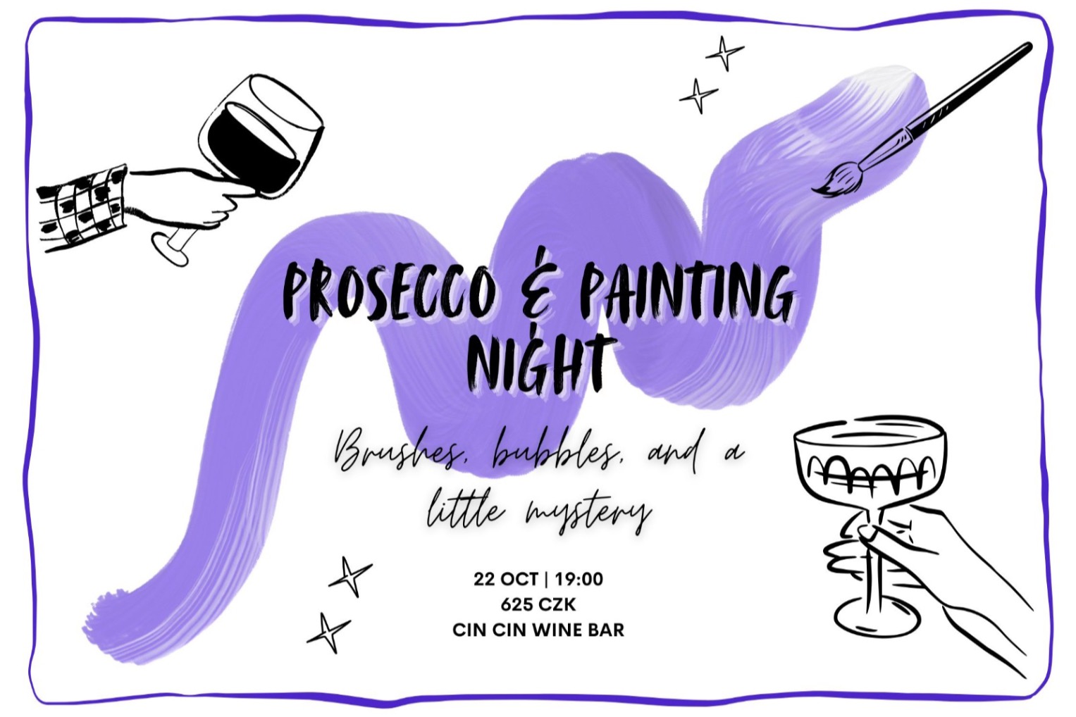 Prosecco and Painting🎨