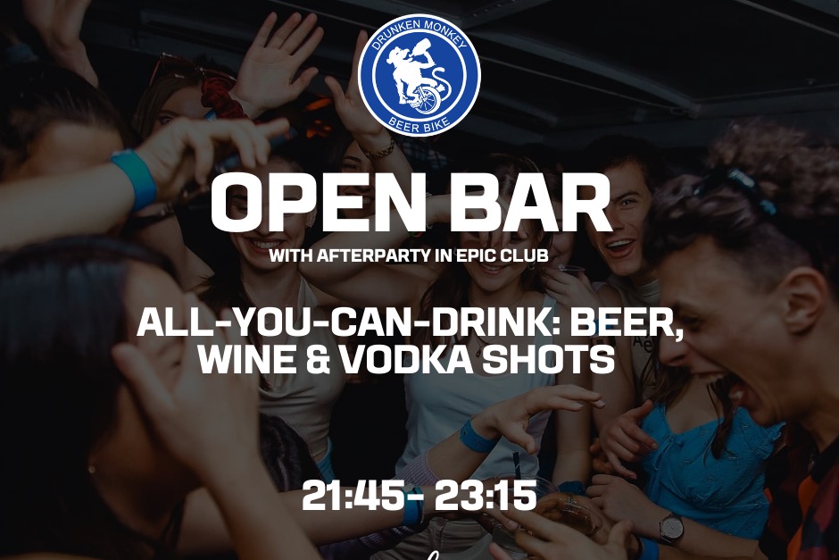 Open Bar with afterparty @EPIC