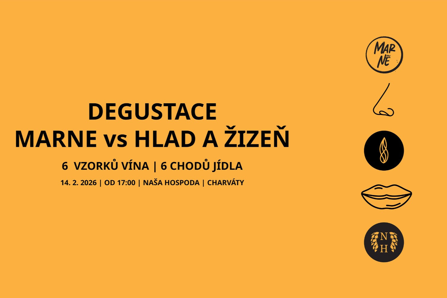 Degustace s Marne a Hlad a žizeň