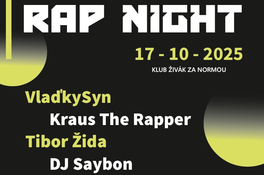 Rap Night Rakovník - Kraus The Rapper - Vlaďkysyn