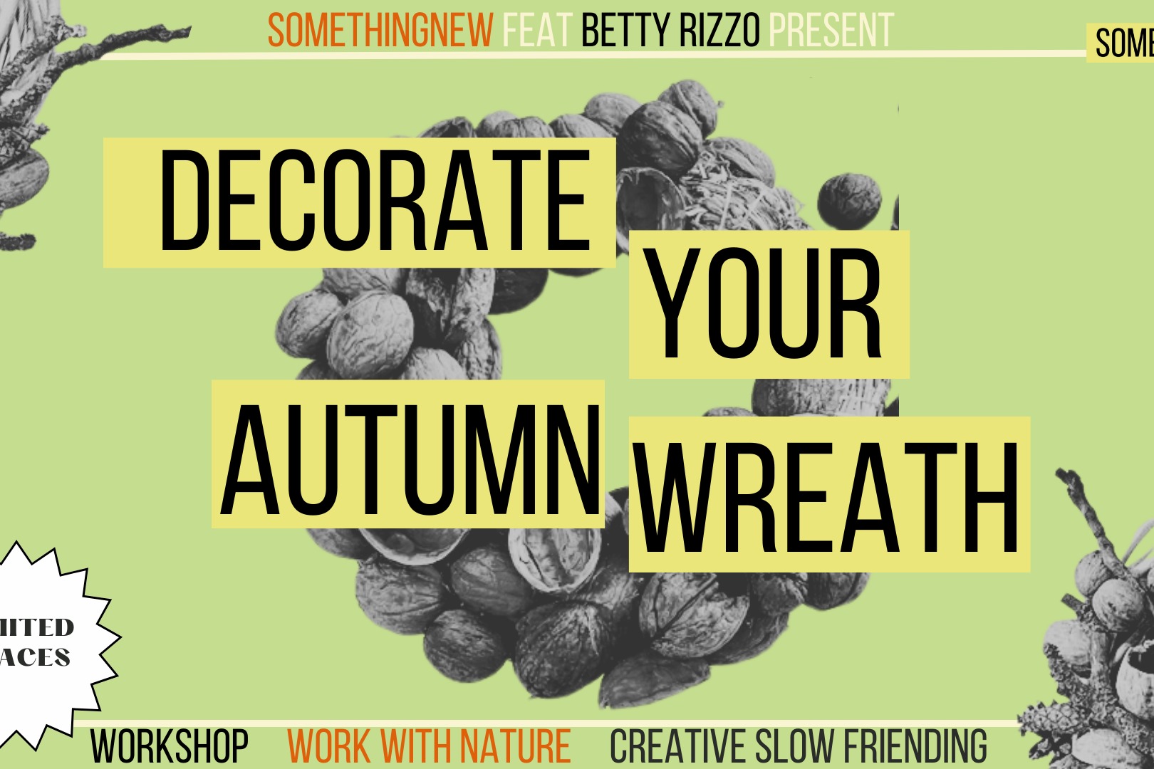 Decorate Your Autumn Wreath