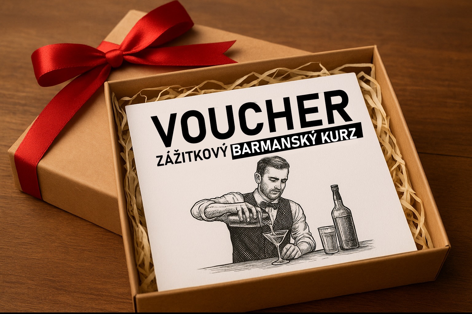 Voucher - Zážitkový Barmanský kurz