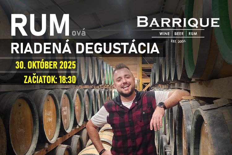 BARRIQUE - Degustácia rumu