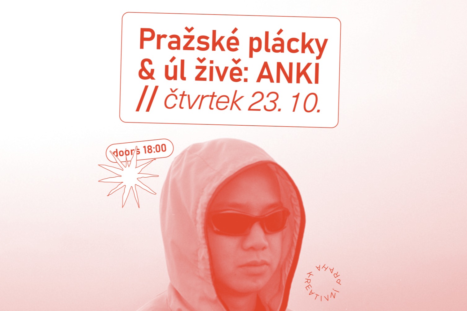 Pražské plácky & úl živě: ANKI + DJ Josef Baierl
