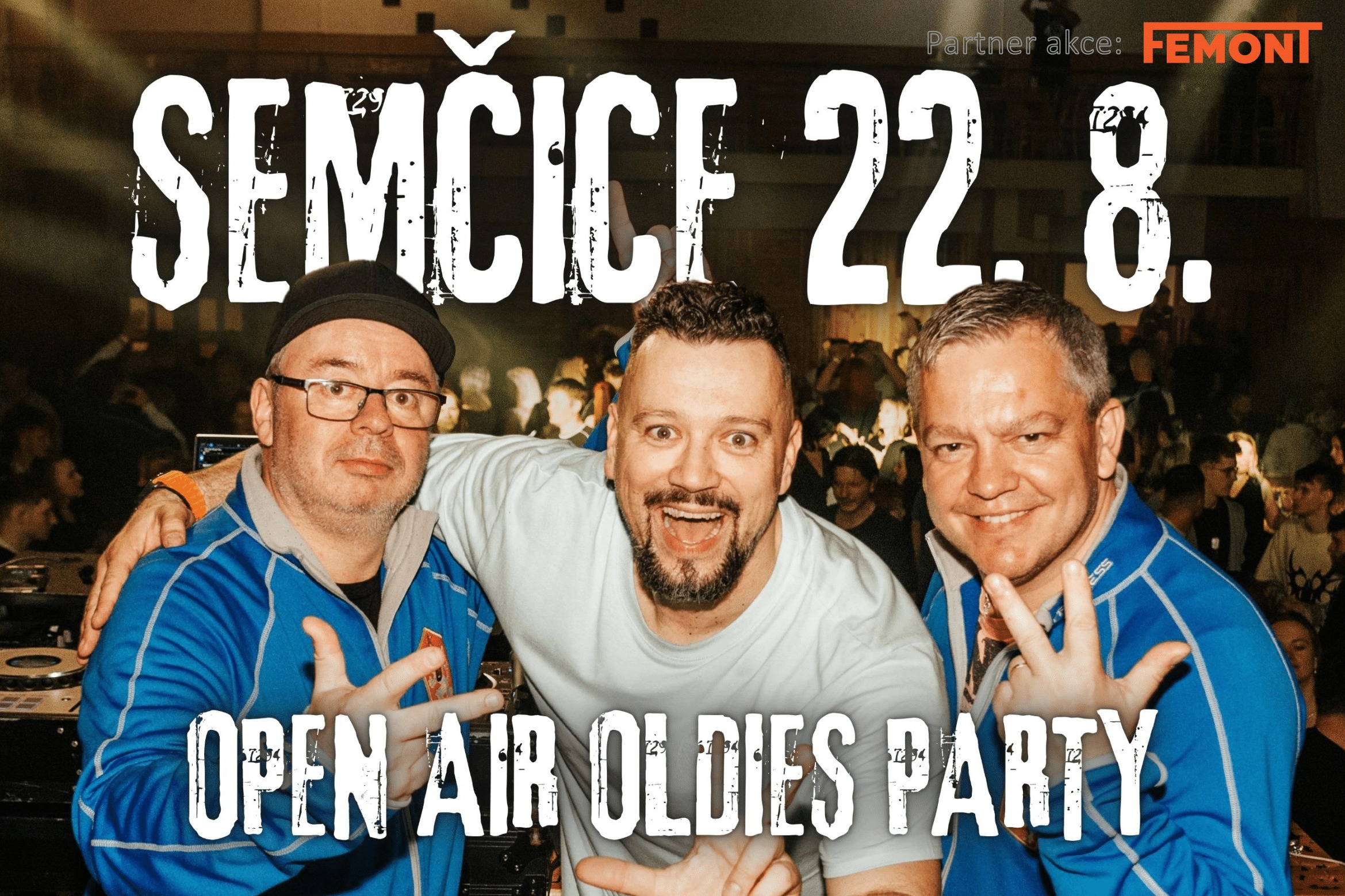 Oldies Party - Koupaliště Semčice 22.8.2025