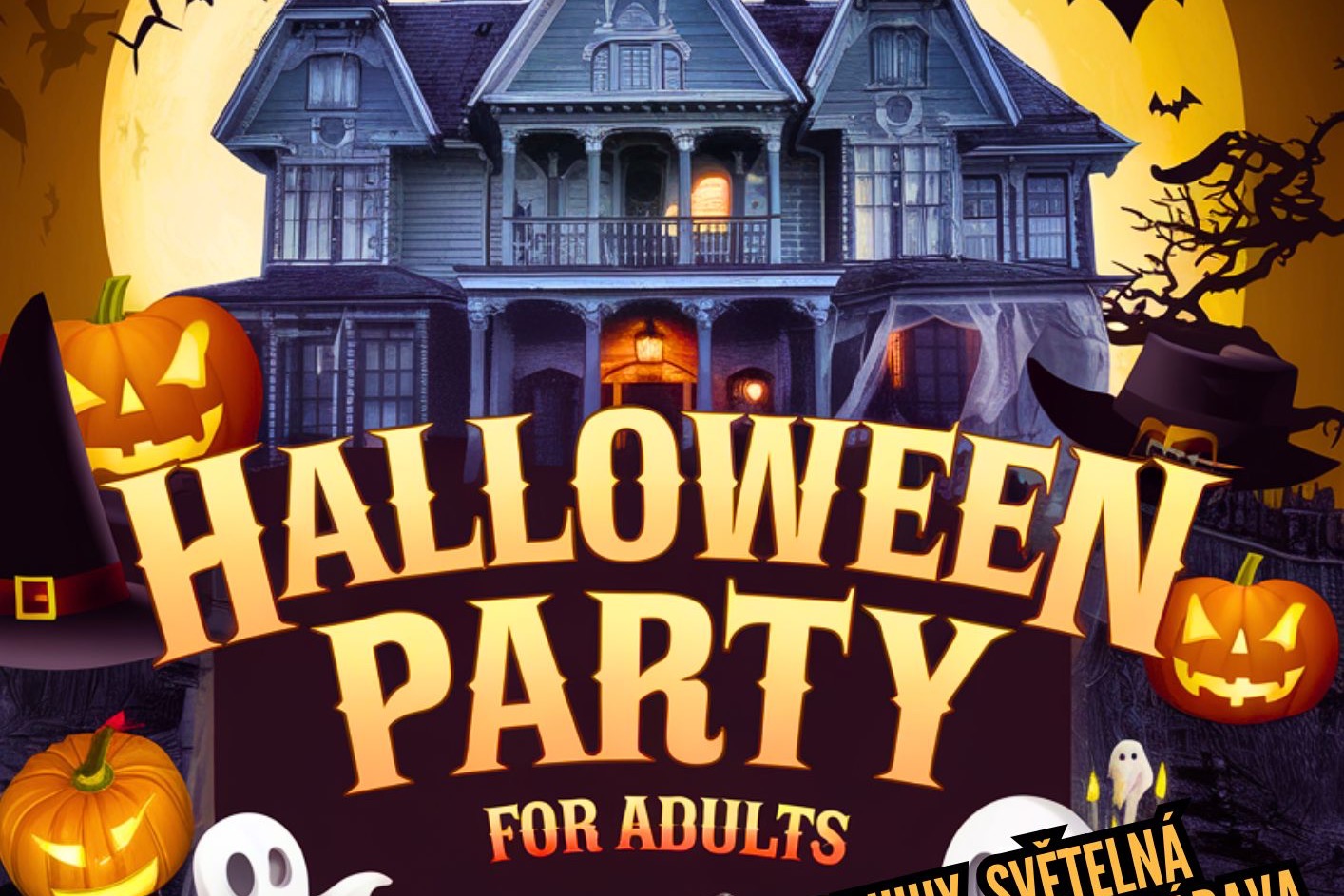HALLOWEEN PÁRTY PRO DOSPĚLÉ 18+