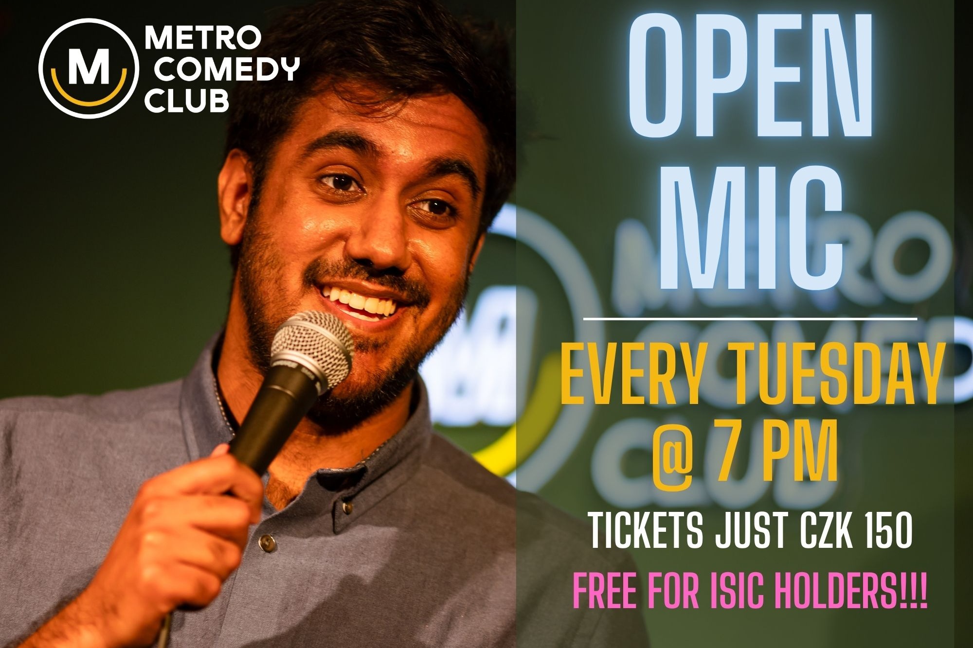 Open Mic Night - 9th September (7 PM) 