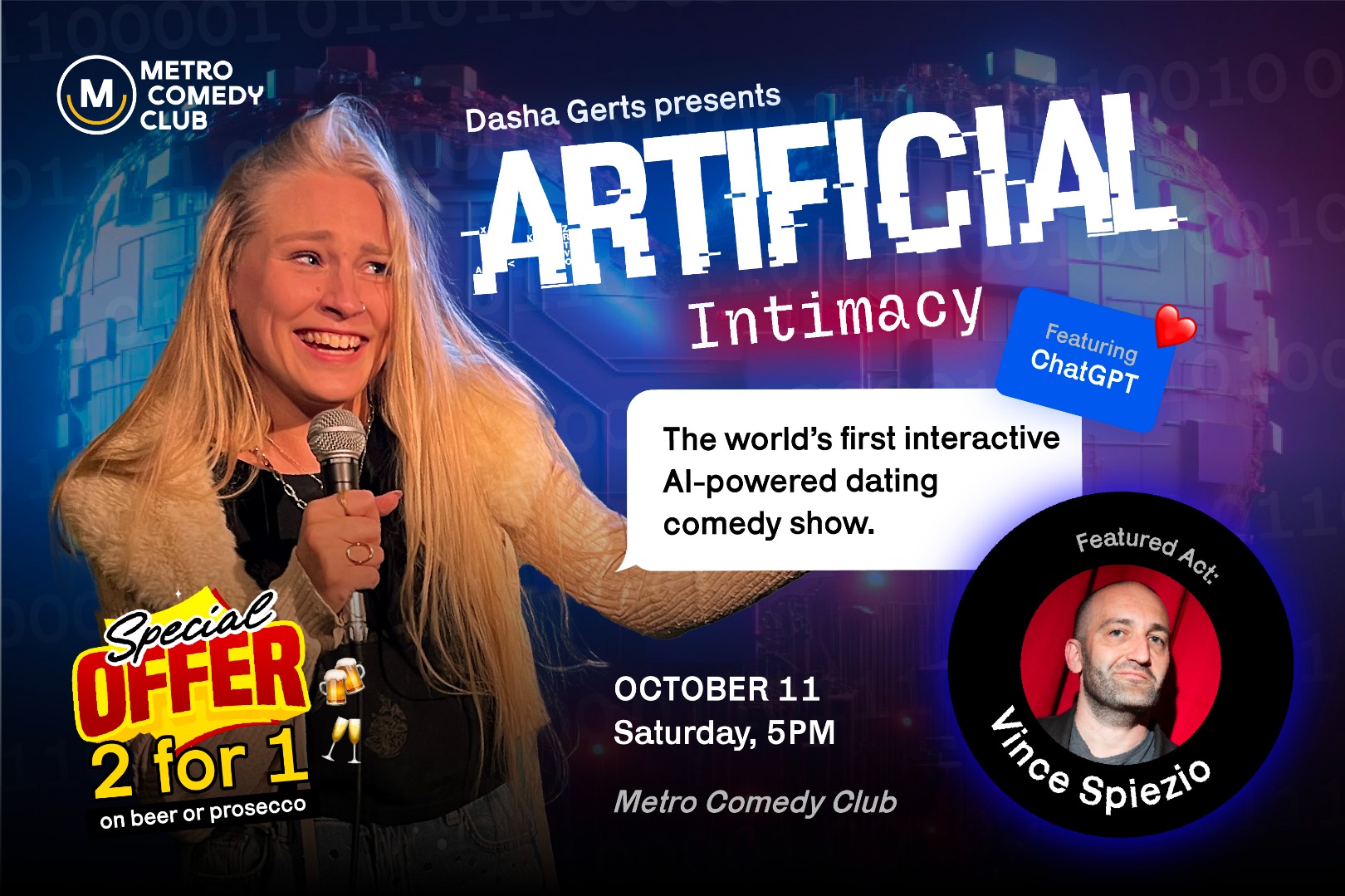 Artificial Intimacy (A Stand Up Comedy Show) 
