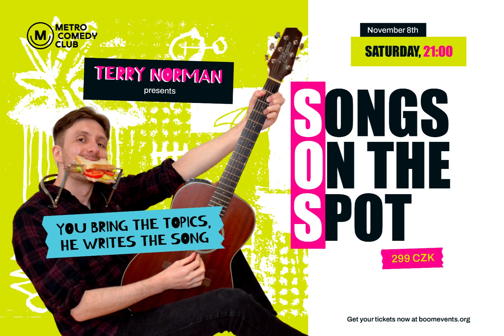 Terry Norman: Songs on the Spot -8th November