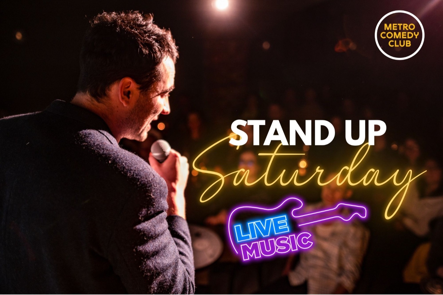 Stand-Up Saturday Show w LIVE Music 