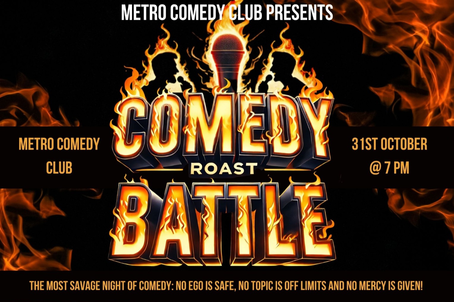 Comedy Roast Battle -  31st October