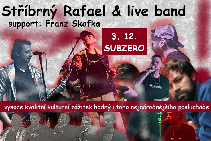 Stříbrný Rafael & live band / Franz Skafka