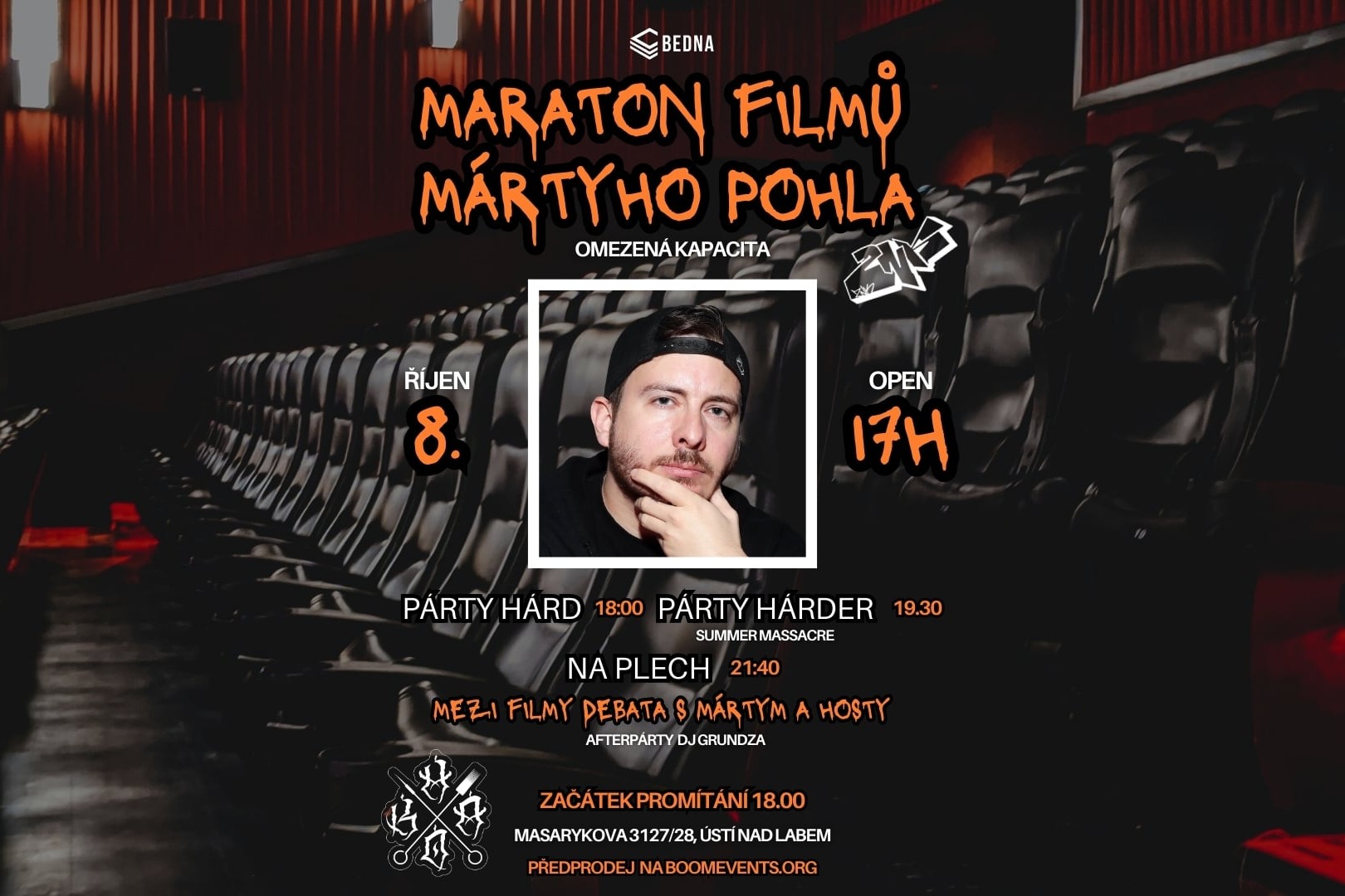 Maraton filmů Mártyho Pohla