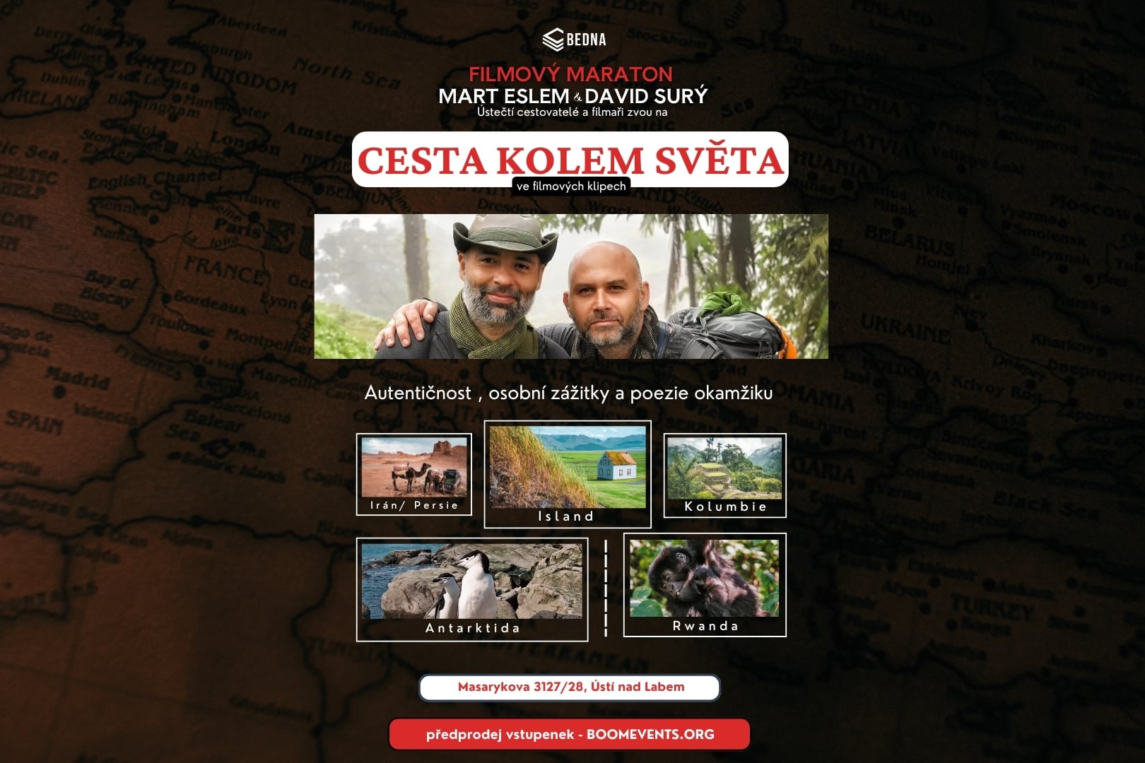 M. Eslem & D. Surý - Maraton cestovatelských filmů