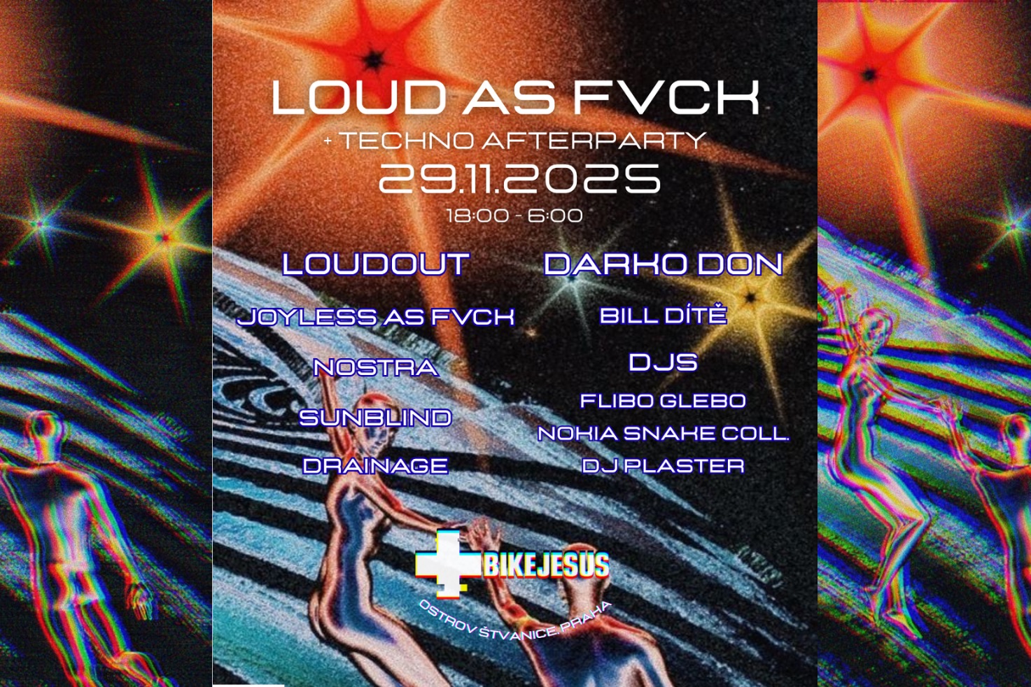 LOUD AS FVCK – BIKE JESUS 29.11.